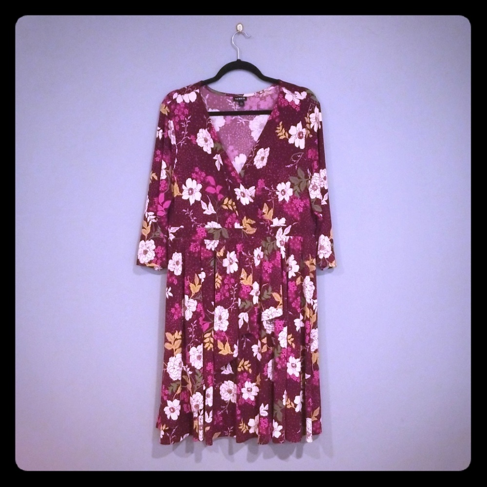 Torrid wrap-style dress
